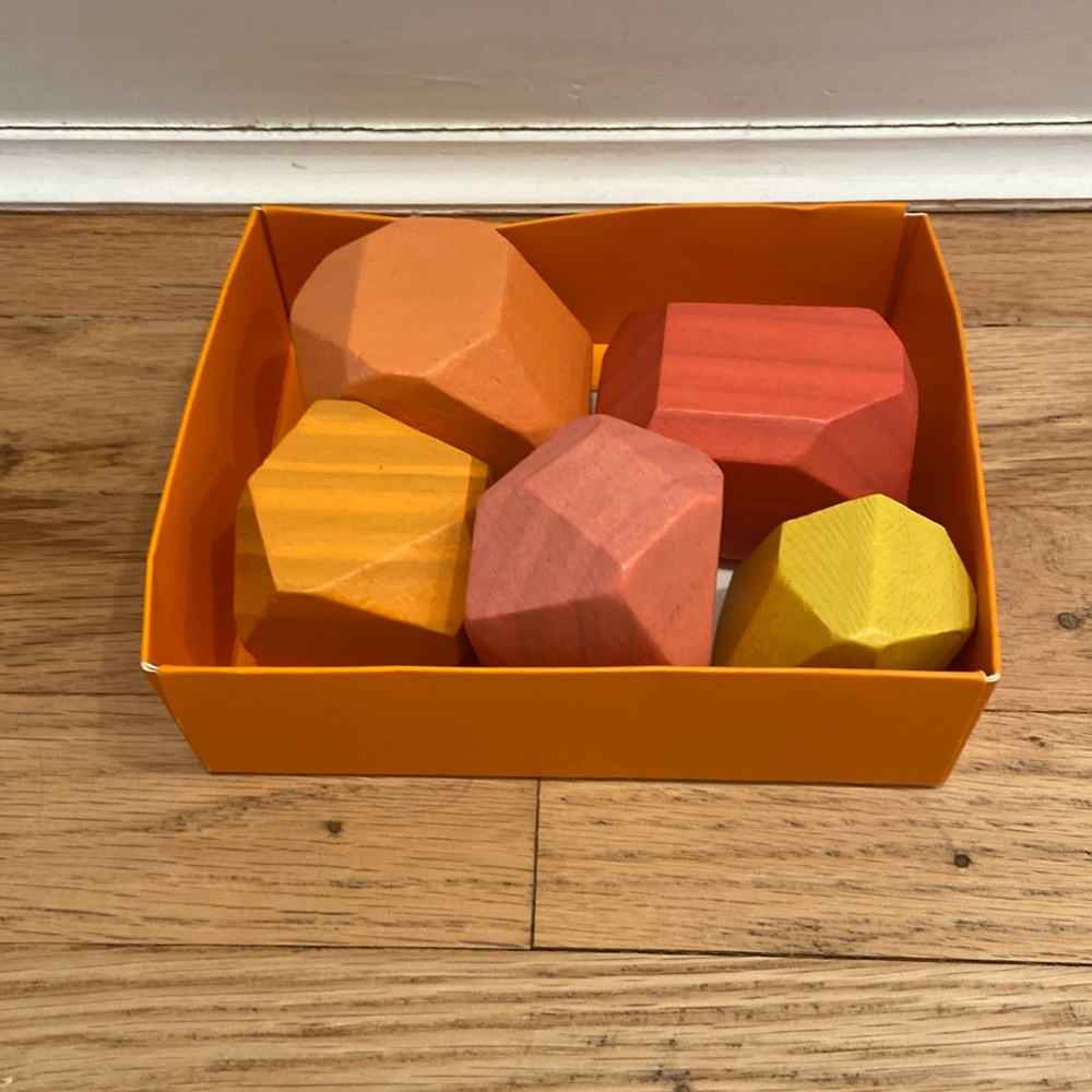 Lovevery Wood Stacking Stones